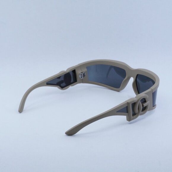 🕶️ New Dolce & Gabbana DG6198 329287 Sunglasses - Rubberized Beige Frame - Picture 9 of 10